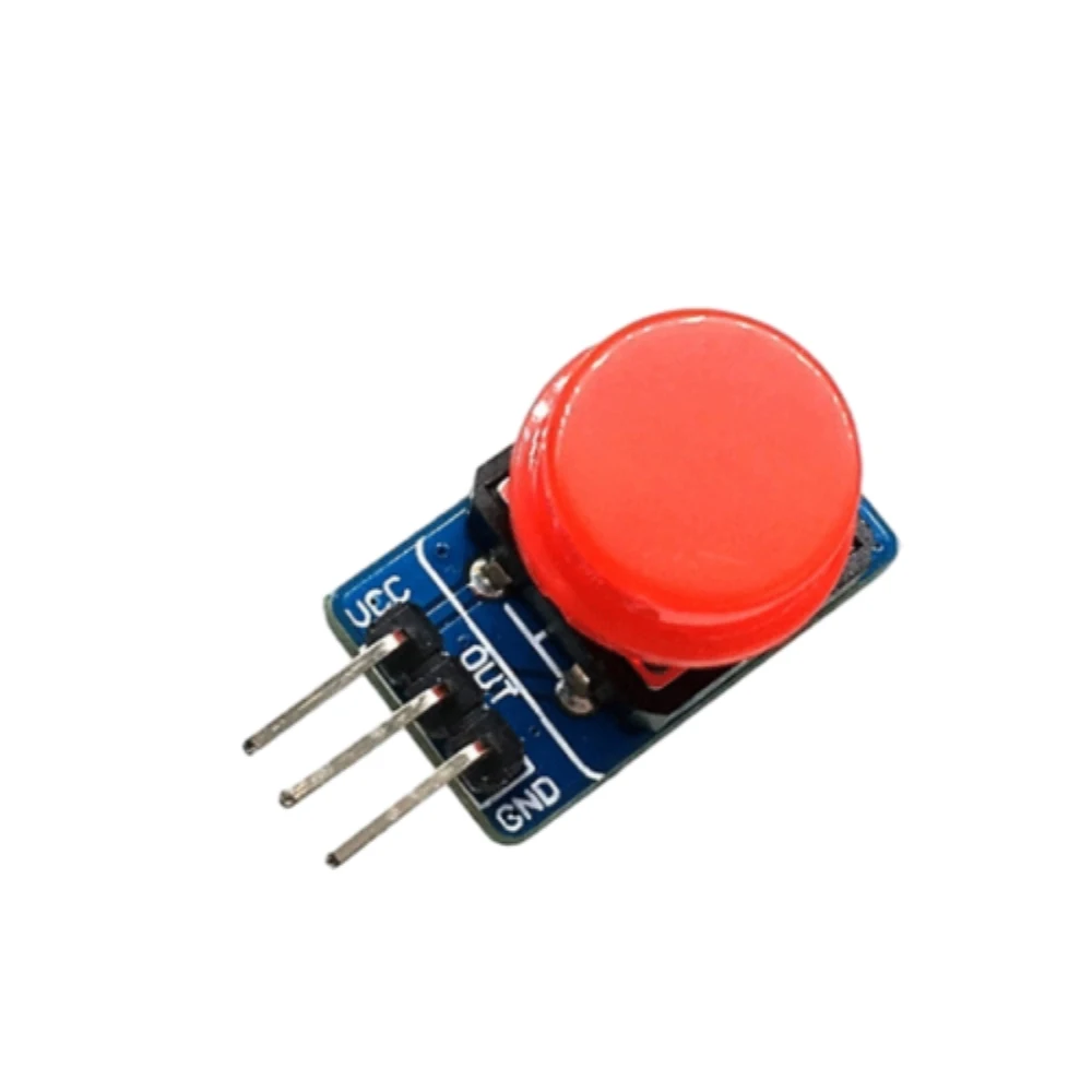 

for Arduino Large Button Module Electronic Building Blocks Big Key Button Module High Level Output Key Model 5PCS