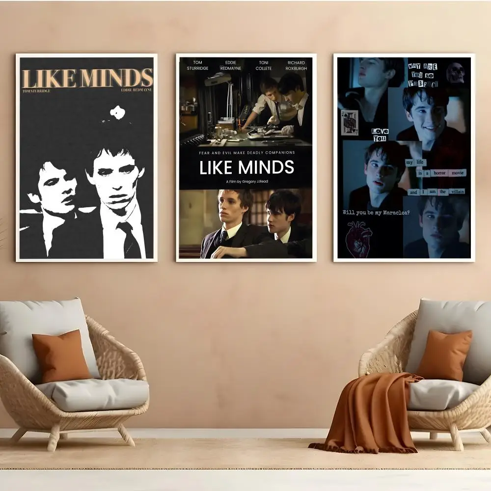 Like Minds Poster Aesthetic HD PVC Wall Art - Waterproof Wear Resistant For Home Hotel Bar