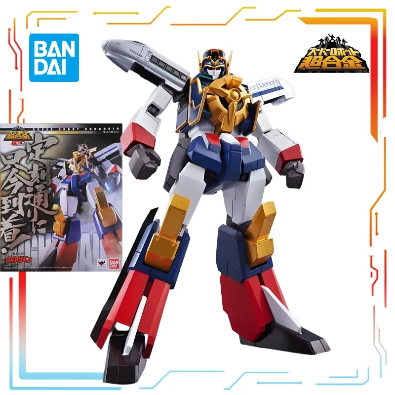 

Bandai Original Super Robot Superalloy Finished Products Series Superpower Gal Anime Action Figure Model Toy Model Gifts for Boy