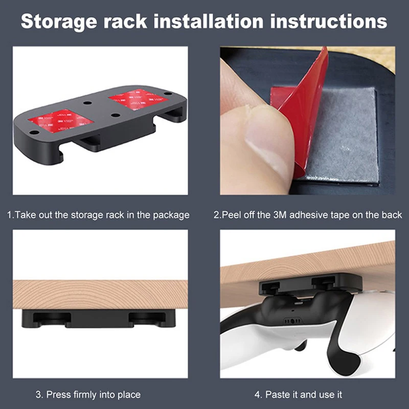 1 Pcs Portable Game Controller Hanging Storage Rack Handle Gamepad Bracket Console Holder Stand For Ps5/ps4 Game Accessories