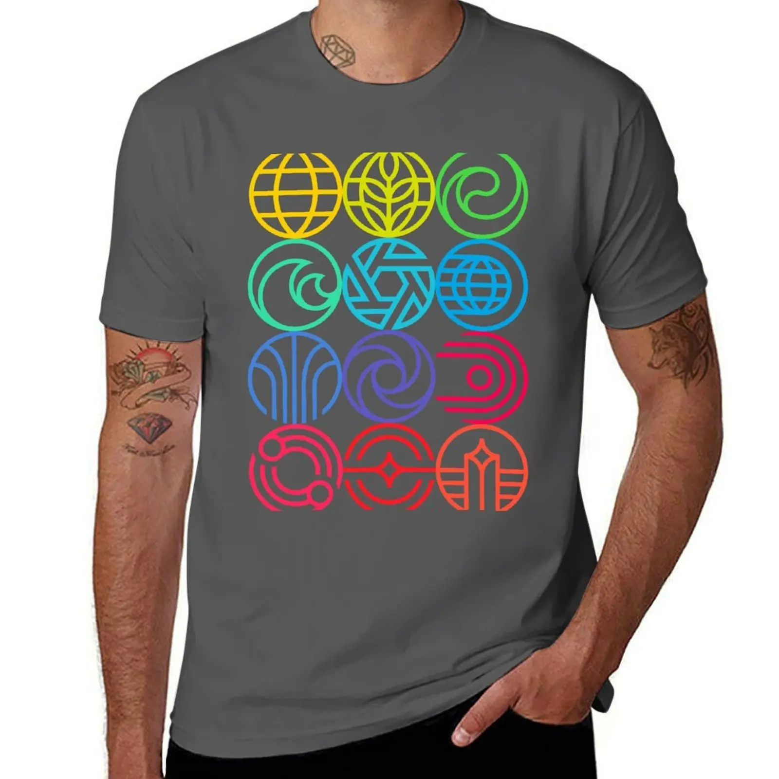 

New Epcot Logos Version 2 T-Shirt t shirts cotton 100% anime t shirts for man T-Shirt