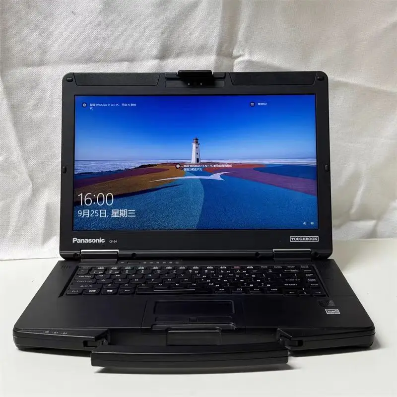 كمبيوتر محمول لأدوات التشخيص CF-54 TOUGHBOOK Core I5-6300U RAM 16GB SSD 1Tb 1920 scree 14 بوصة Pansonic Win10