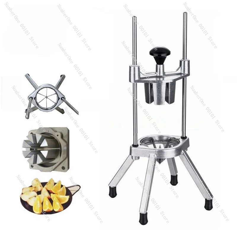 Manual Multifunction Fruit Cutter, Household & Commercial Vegetable Slicer, Handheld Food Chopper for Kitchen