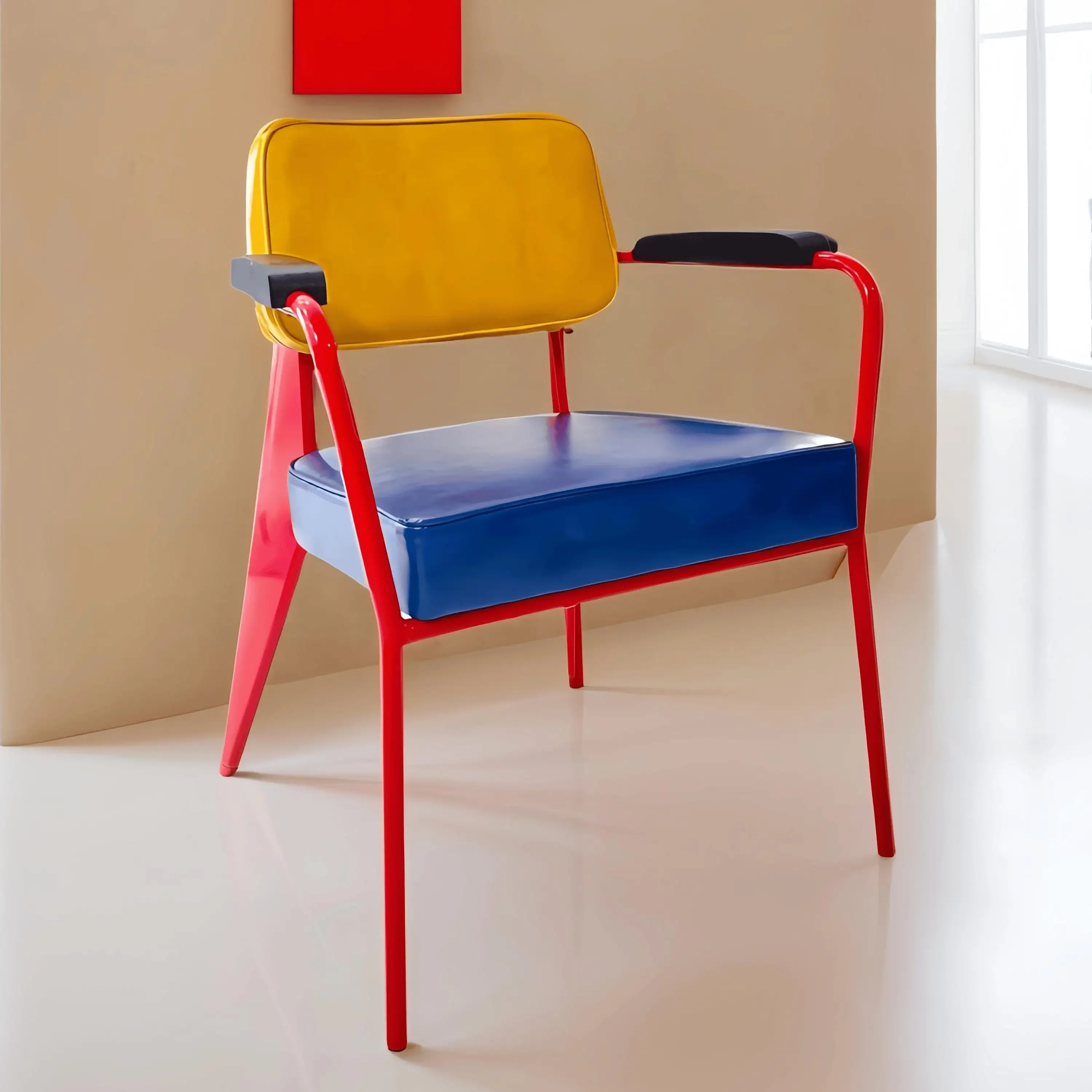 

Dining Chair Stool Artist Home Backrest Chair