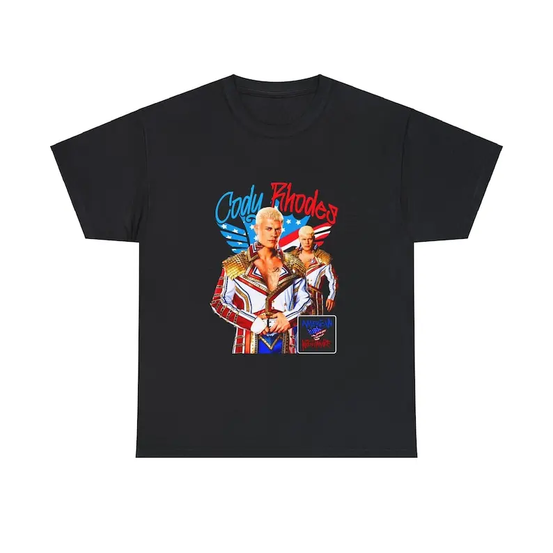 Cody Rhodes The American Nightmare T-Shirt, WrestleMania 40 Tee