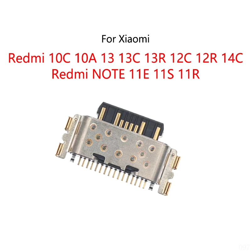 Dla Xiaomi Redmi 10C 10A 13 13C 13R 12C 12R 14C / Redmi NOTE 11E 11S 11R Gniazdo ładowania USB Port Jack Złącze ładowania stacji dokującej — zdjęcie 4