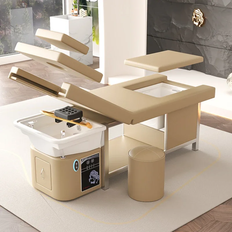 미용사 의자 헤드 샴푸 일본식 헤드 스타일리스트 백 샴푸용 가정용 미용 의자 헤드 스파 장비 스파 세척 침대