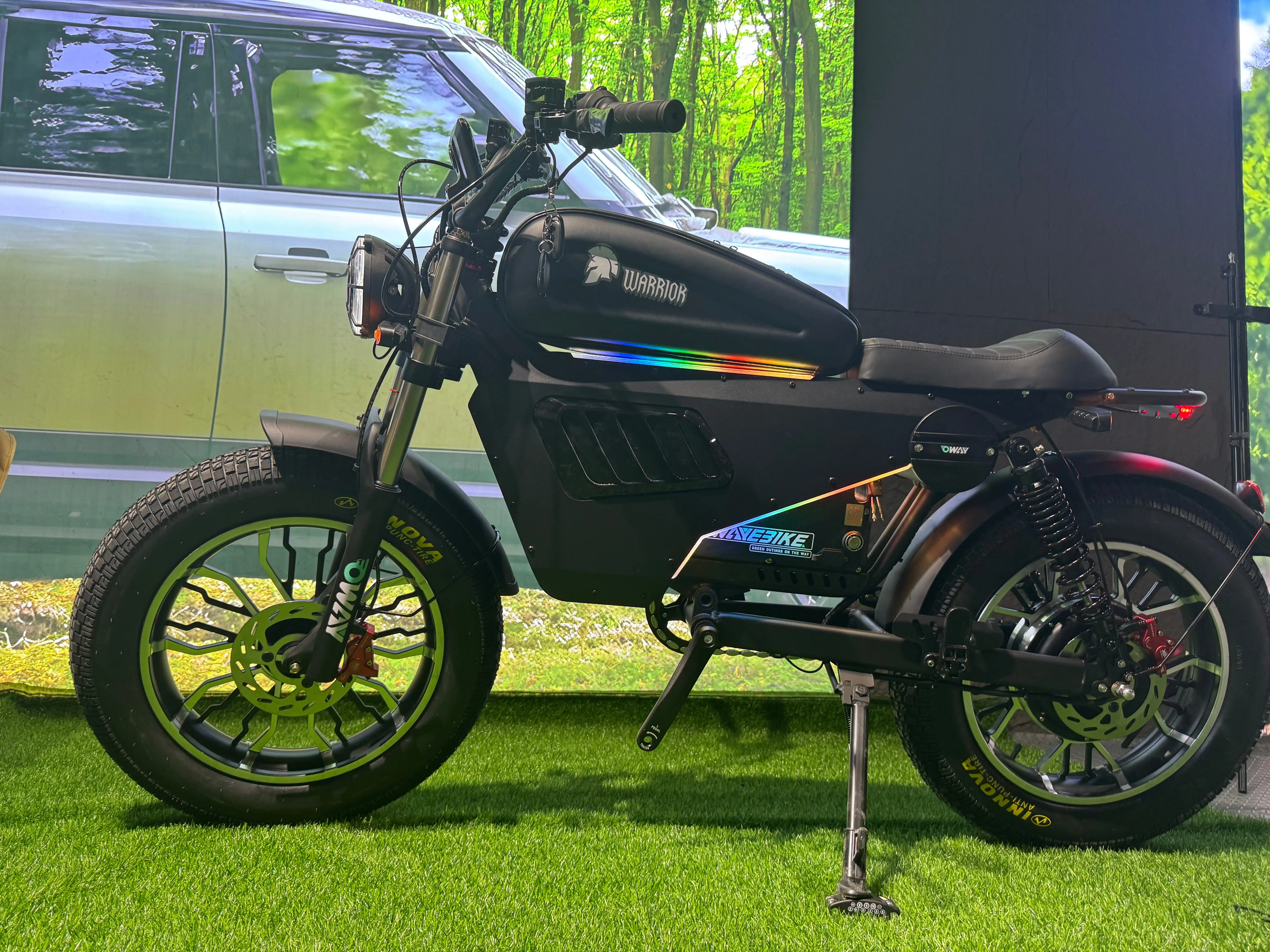 60V 50Ah Fat Tire Electric Bike Long Range Adult E-Bike USA Stock City Bicycle