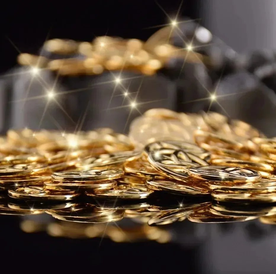 10Pcs Genshin Impact Zinc Alloy Mora Gold Coins Game Collection Metal Coins Morax Cosplay Props Ornament Accessories view 3