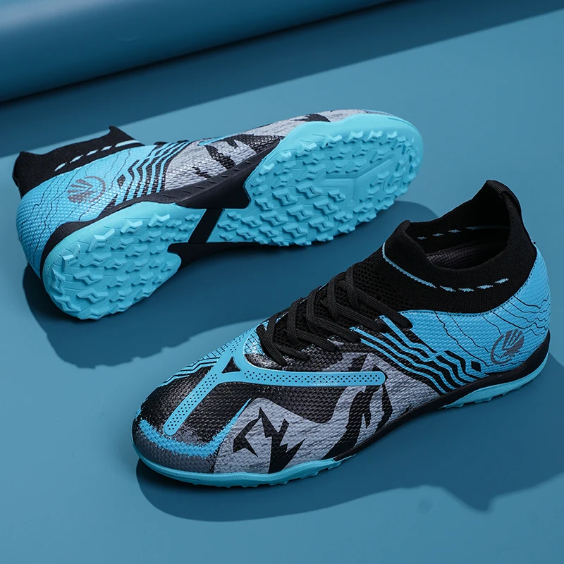 

Men's Society Football Boot Outdoor Sports TF Training Football Futsal Shoes Pro Teen Soccer Shoes for Men