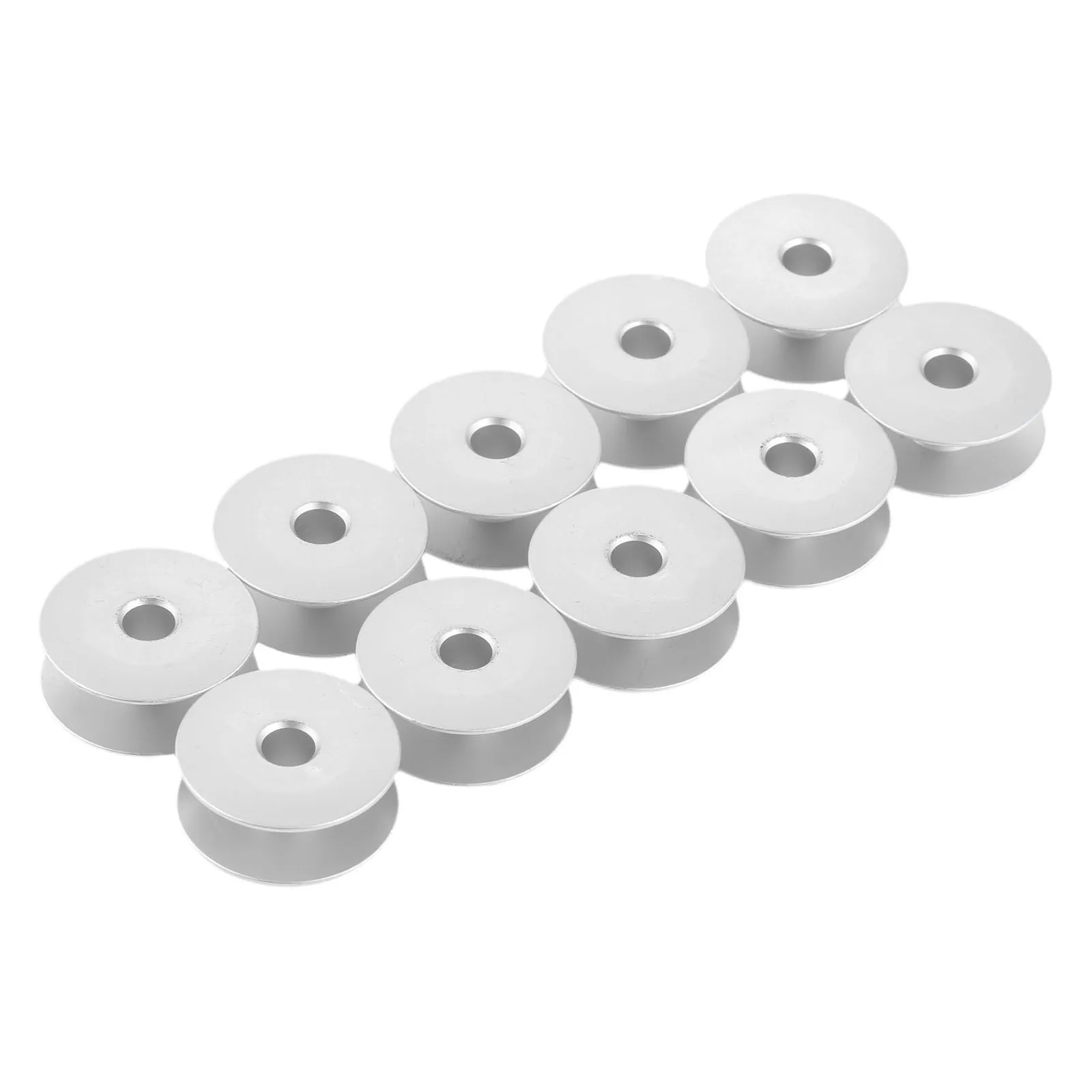 10Pcs 25mm Aluminum 6-5 Large Synchronous Sewing Machines Bobbin Synchronization Car Bobbin Industrial Sewing Machine Parts