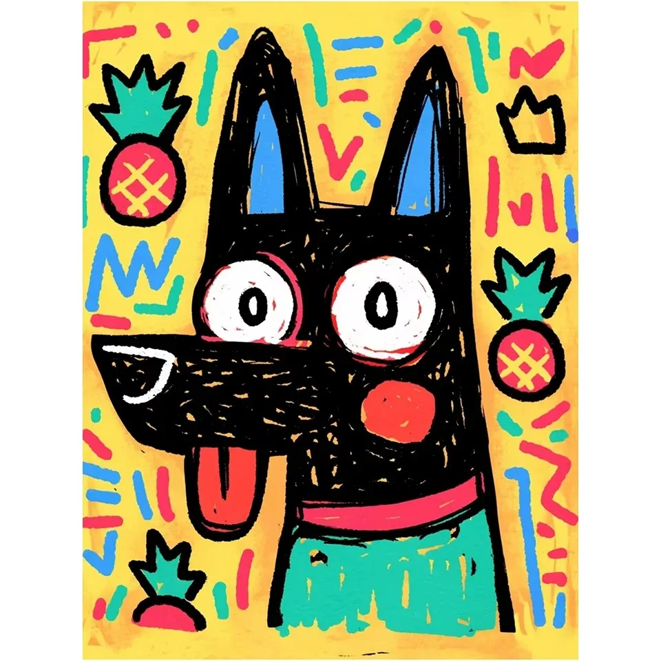 

1 Box of 500/1000/1200/2000PCS Puzzles for Adults Fun Animal Dog Jigsaw Puzzles Handmade Home Decoration Gift Frameless