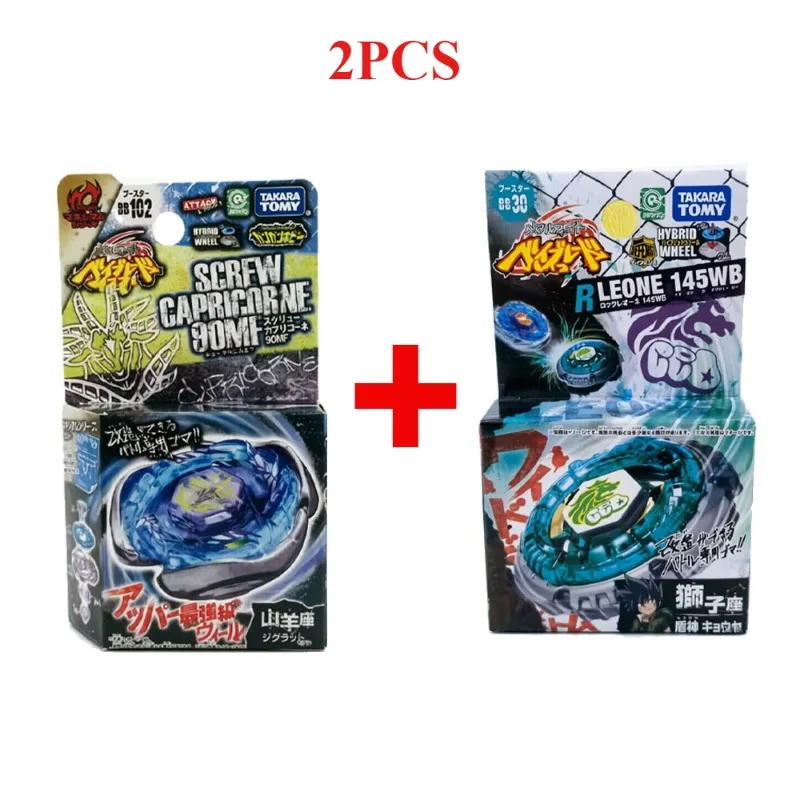 TAKARA TOMY BB30Rock Leone 145WB+BB40 Dark Bull H145SD/BBP01+Bakushin Susanow/BB35+BB48/Wing Pegasus+Fang LeoneGift for Children