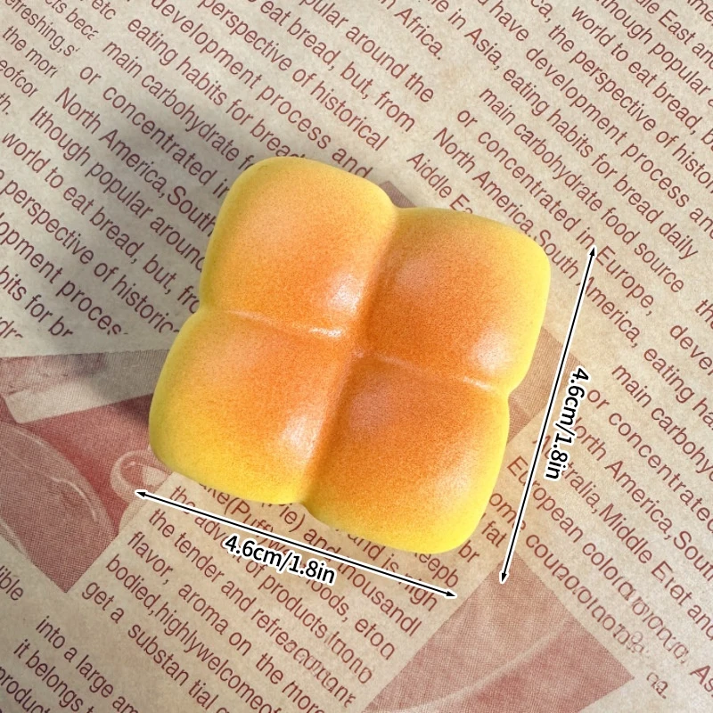 Soap Squishy Simulation Cheese Biscuit Cookies Bread Squishy Ornament Soft Soap Ball Squishy Stress Ball Cheese Squishy 스퀴시