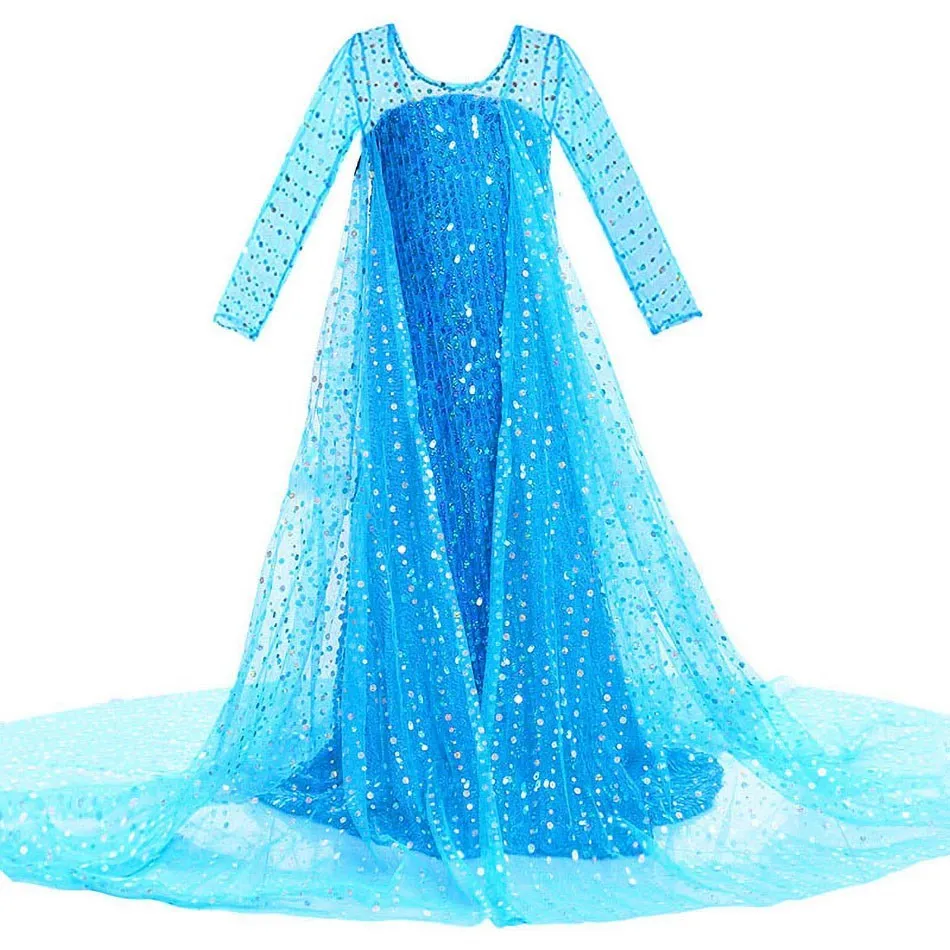 Kids Belle Kostuum Meisje Halloween Prinses Cosplay Feestjurk Kinderen Rapunzel Assepoester Anna Elsa Encanto Verjaardag Kleding