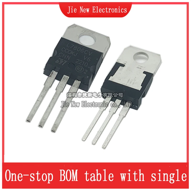 Triode de régulateur de tension, 10 pièces, L7805CV L7806CV L7808CV L7809CV L7810CV L7812CV L7815CV L7824CV L7905CV L7912CV L7915CV TO-220