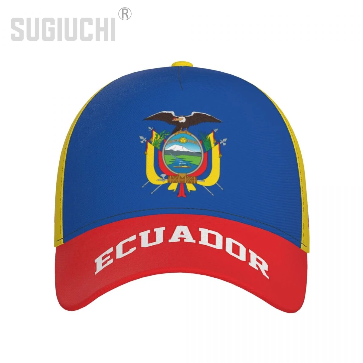 Unisex Ecuador Flag Ecuadorian Adult Baseball Cap Patriotic Hat for Baseball Soccer Fans Men Women