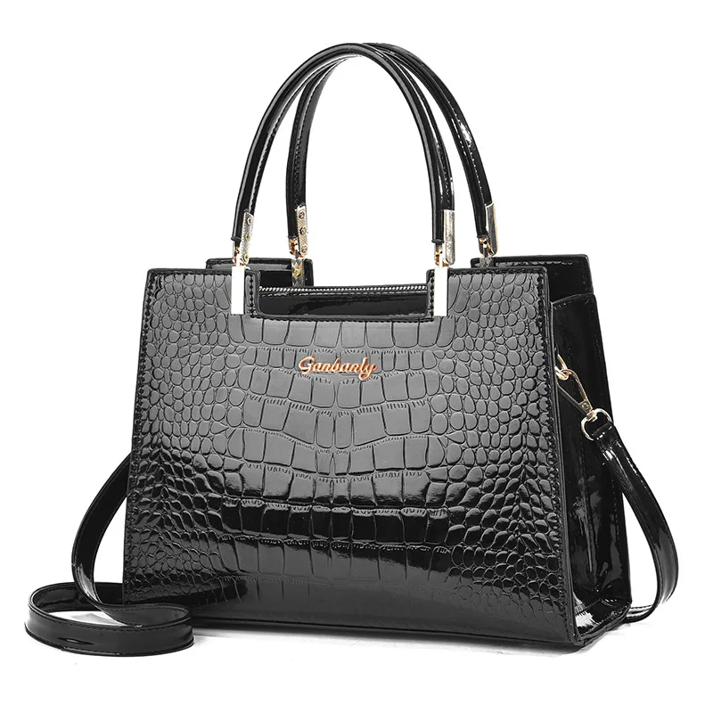 

Luxury Designer Handbag Brand Crossbody Bags for Women 2023 New Crocodile Pattern Leather Shoulder Bags Casual Tote Bag Bolsos