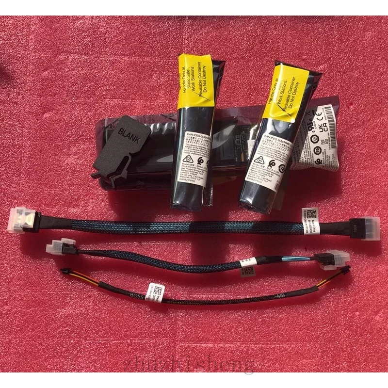 HSX..For Dell PowerEdge R750 R750xs R7525 BOSS S2 PCIE 2X M.2 Slot Card Cable FRY80