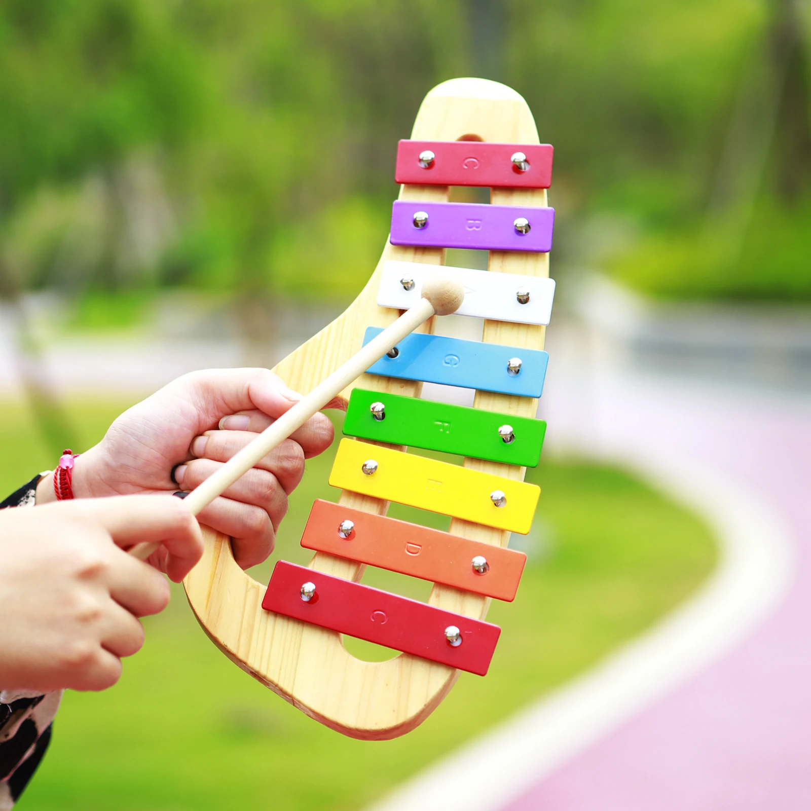 IRIN 8-Tone Xylophone Hand-Kno - đánh giá và giá Musical Instrument Xylophone