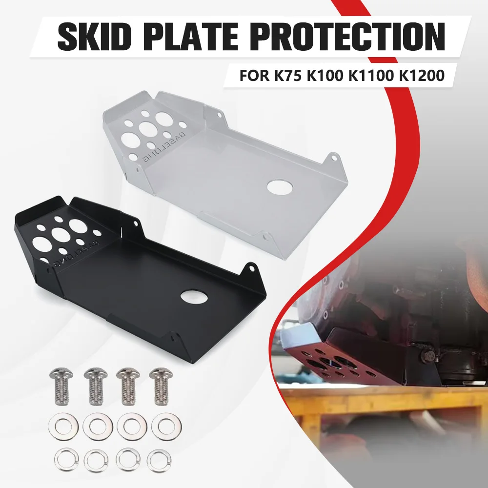 FOR BMW K75 K100 K1100 K1200 Cafe Racer Belly Pan Skid Plate Lower Bottom Engine Guard Chassis Protector K 75 100 1100 1200