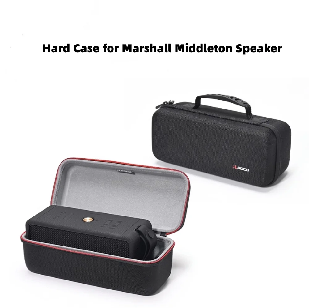 Hard Case for Marshall Middleton Wireless Portable Bluetooth Speaker, Travel EVA Bag Protection Cover Bag for Marshall Middleton