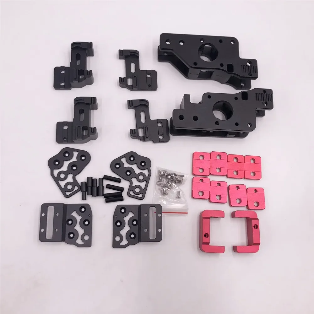 

Voron2.4 R2 GANTRY PARTS with retainers ultra weight XY joint from front idlers and belt clamping planks CNC Made