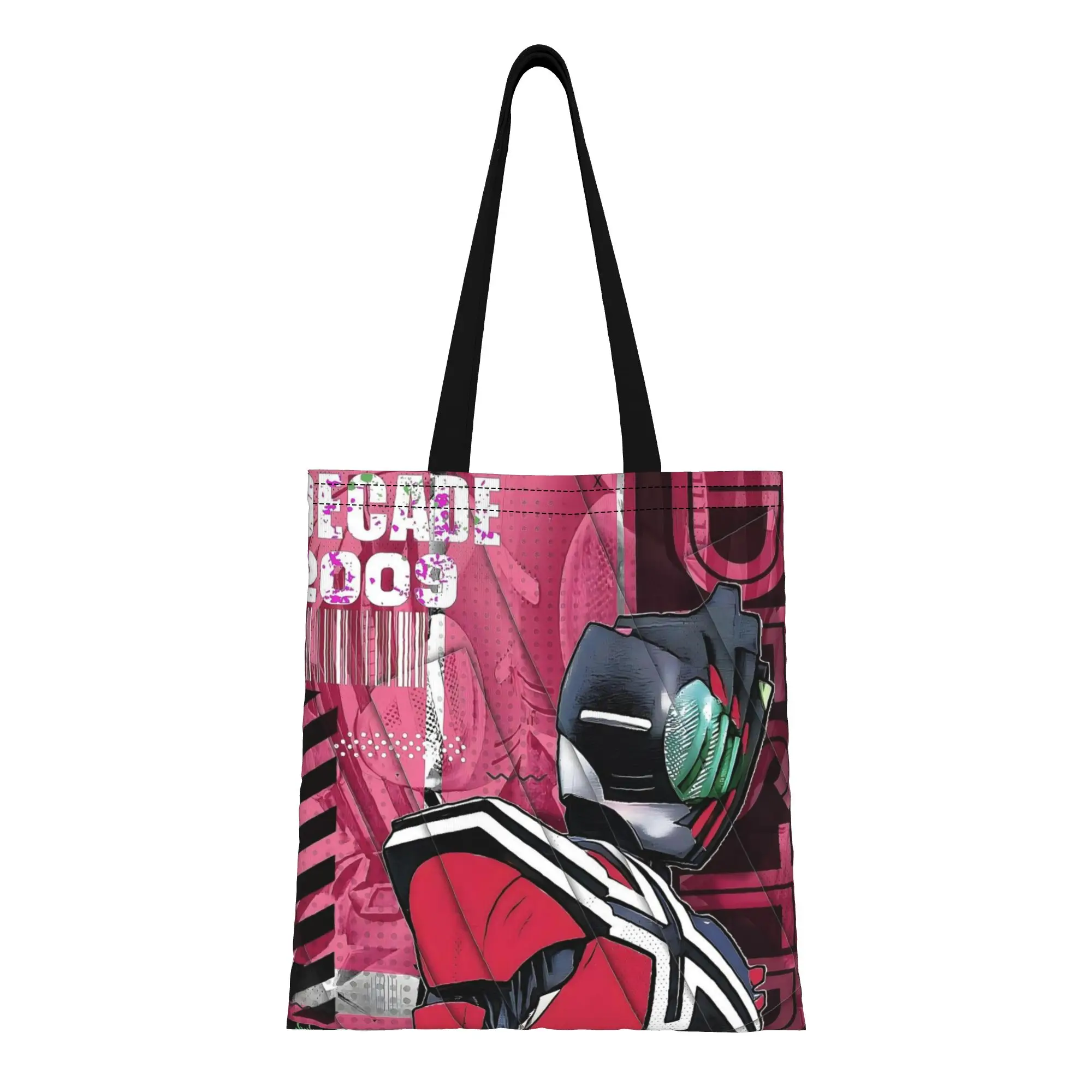 

Сумка-тоут Kamen Rider 20 BANDAI из холщовой ткани, идеально подходит для активного отдыха, женская сумка с верхней ручкой