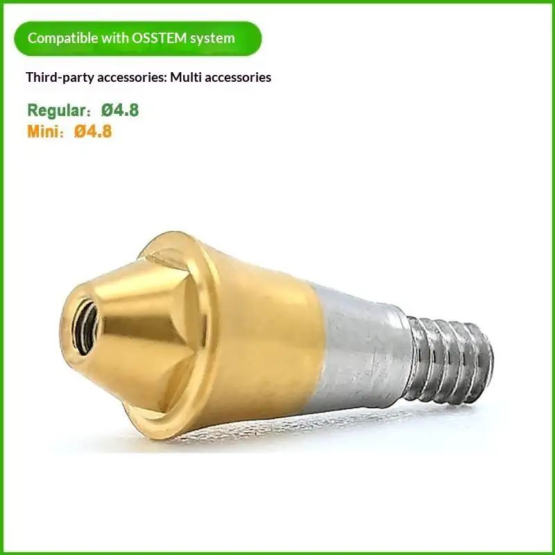 Dental-Komposit-Winkelabutment als Implantat-Ersatz, 1 Set, Titanlegierung, biokompatibel, passend für OSSTEM Dental Clinic – Detail 7