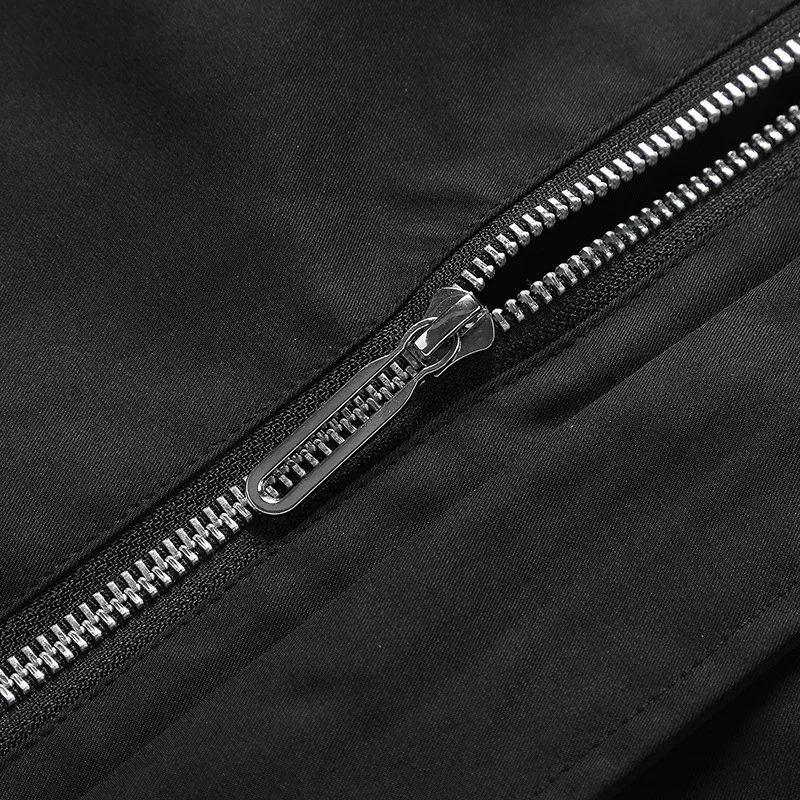 Vintage Winter Jacket Men Large Size Spring Autumn Windbreaker for Men Stand Collar Padded Overcoats Fashion Men Winter Clothing