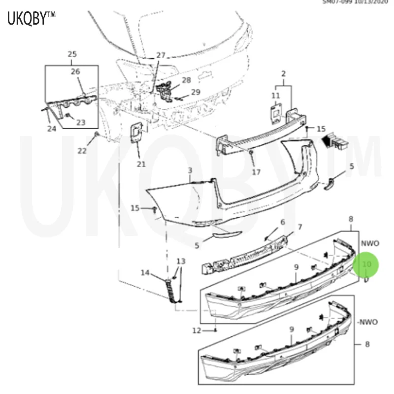 Suitable for Ch ev ro le t Tr ai lb la ze r Re ar Tr ai le r Co ve r Tr ac ti on Co ve r Trailer Hook Decorative Cover Bumper Tr