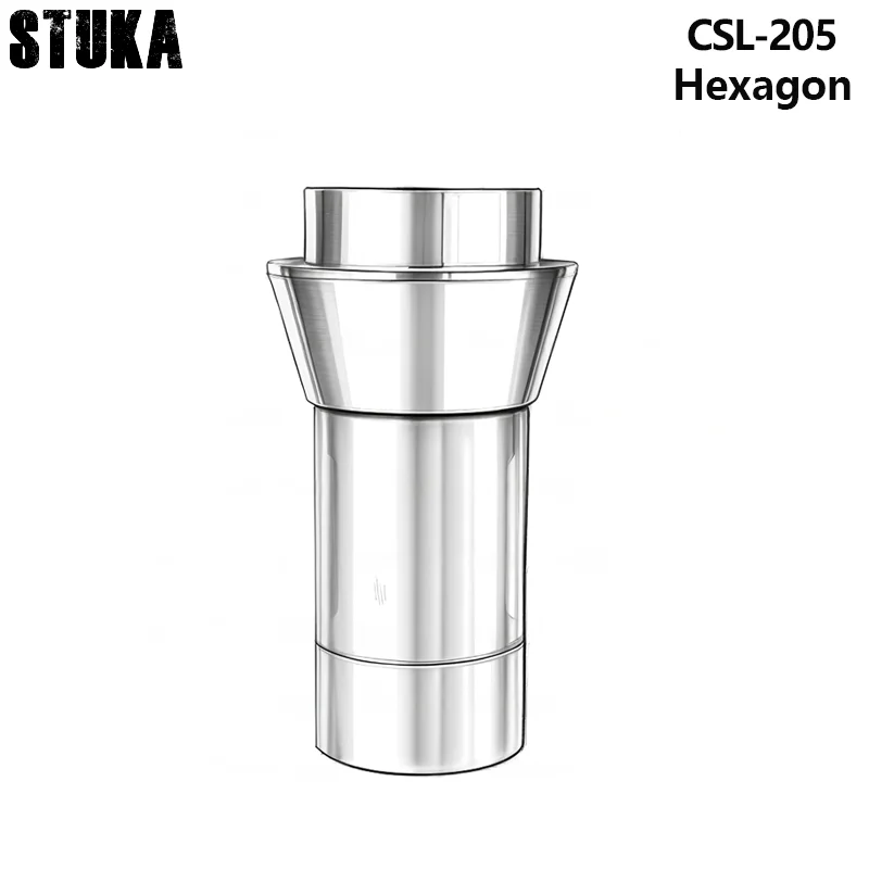 

Hexagon Hole CSL-205 Blin Headstock Collet Swiss type automatic lathe chuck high precision Tungsten carbide Guide bush