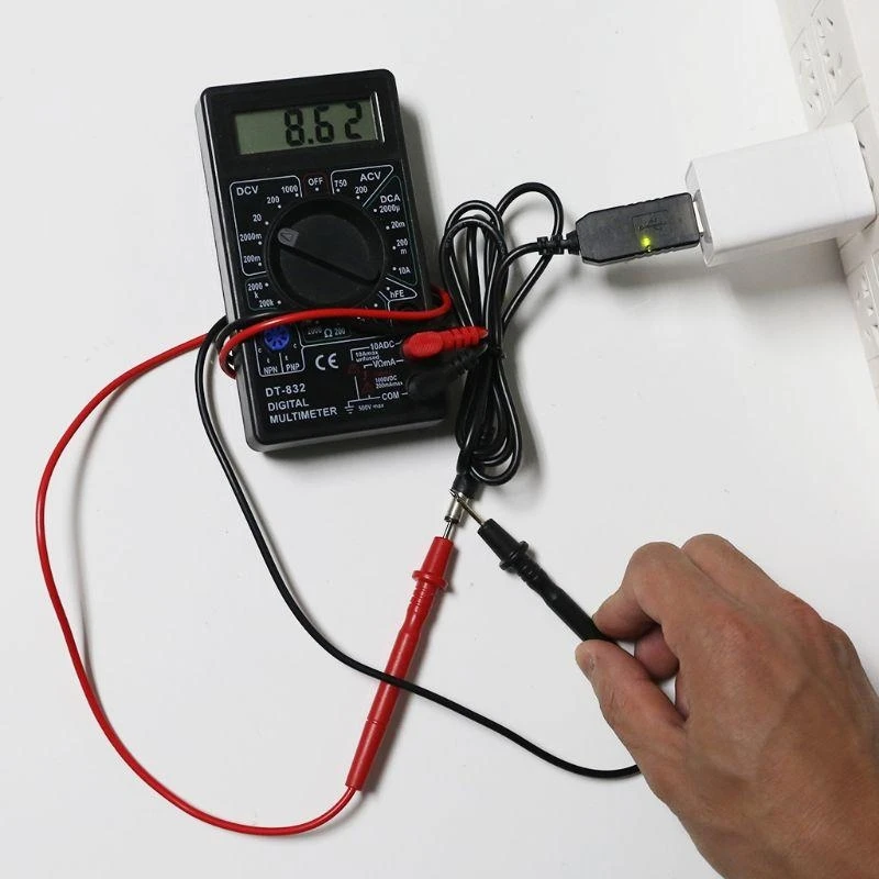 

G6DC Charging Cable USB to 4.2V 8.4V Line Converter Cord Fit for 18650 Battery