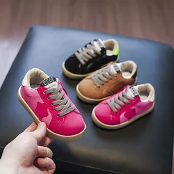 Zapatos Deportivos informales para niños, zapatillas de correr de suela suave, marca de moda, primavera y otoño