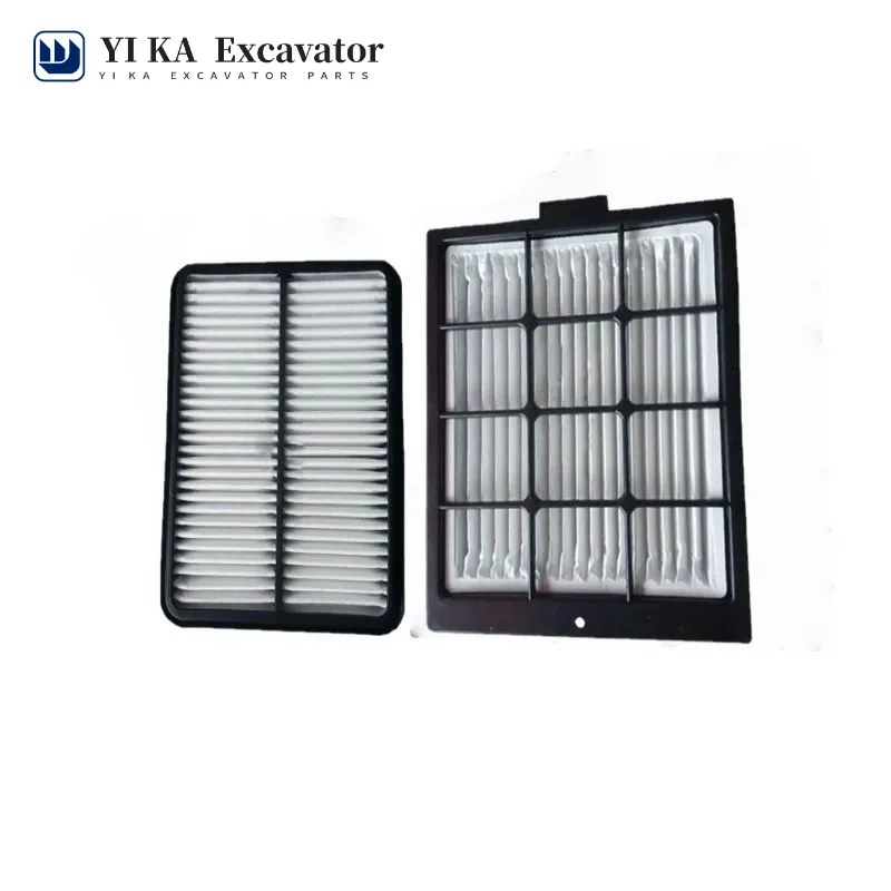 

For Komatsu air conditioner Filter element PC130 160 200-8 240 270 360-7 Inside and outside Filter element excavator accessories