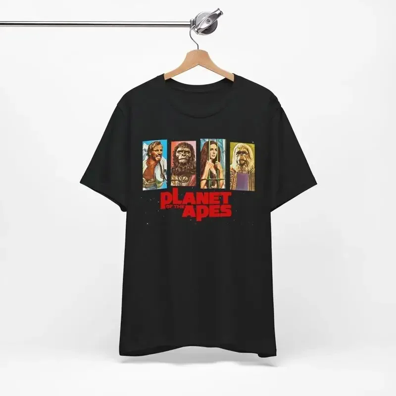 Maglietta Pianeta Dei Scimmie Cult Sci Fi Scimmia Scimmia Retro 1968