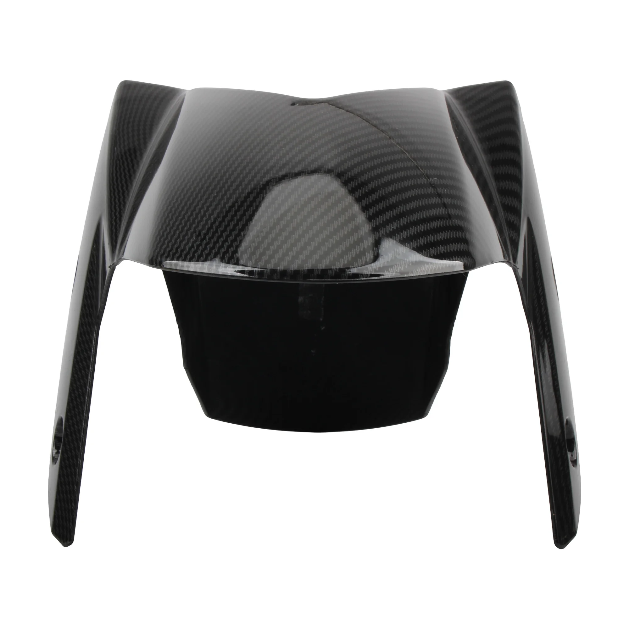 حاجز أمامي للدراجة النارية من ياماها NMAX 125 155 2020‐2024 سكوتر مقاوم للرذاذ واقي الطين للإطارات ABS ملحقات بلاستيكية #4