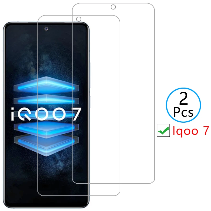 Защита экрана для vivo iqoo 7, защитное закаленное стекло на iqoo7, Защитная пленка для телефона 9h 6,62 viv iqo vivo iqoo7