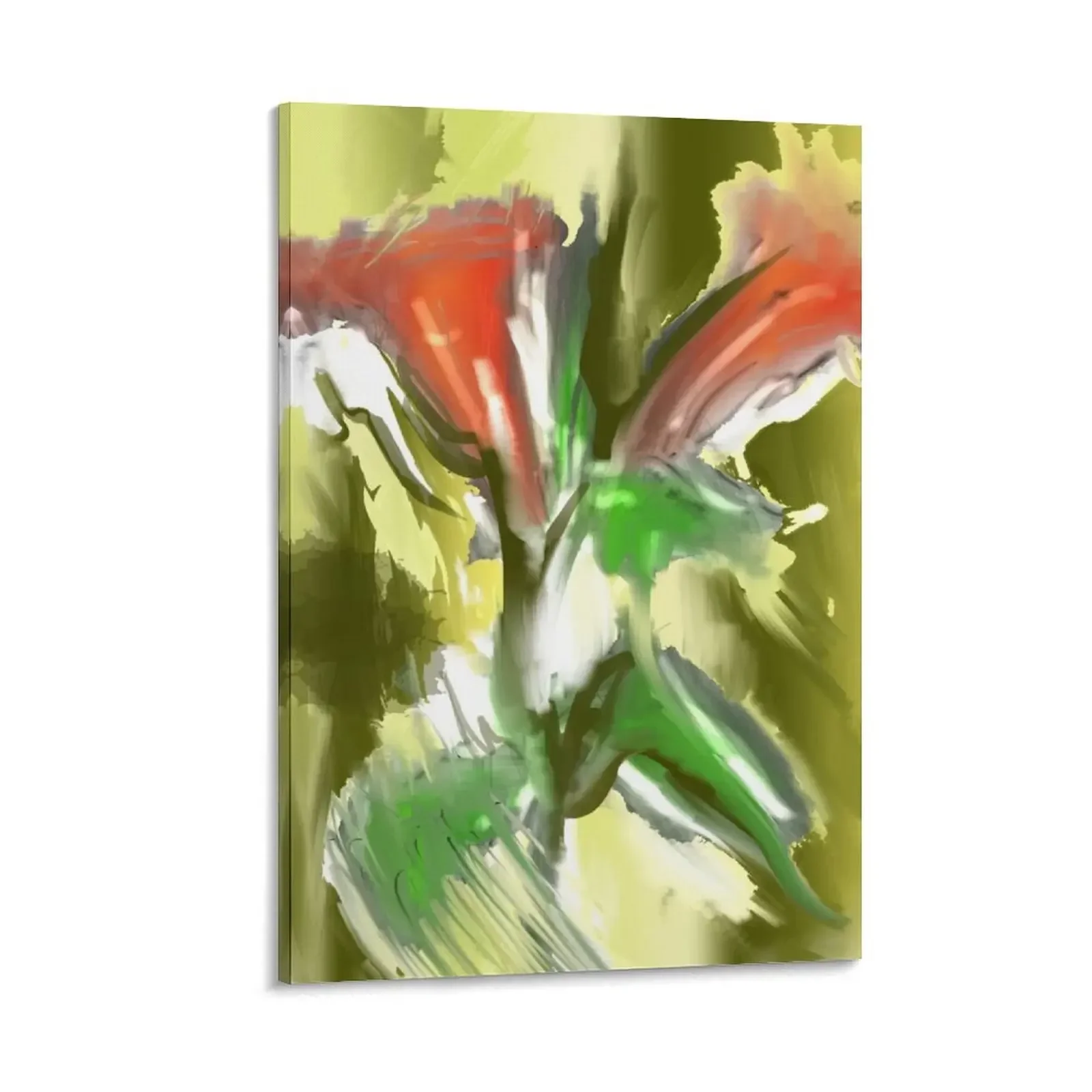 

Abstract lilies red Canvas Painting Home decoration wall decoration posters luxury home decor