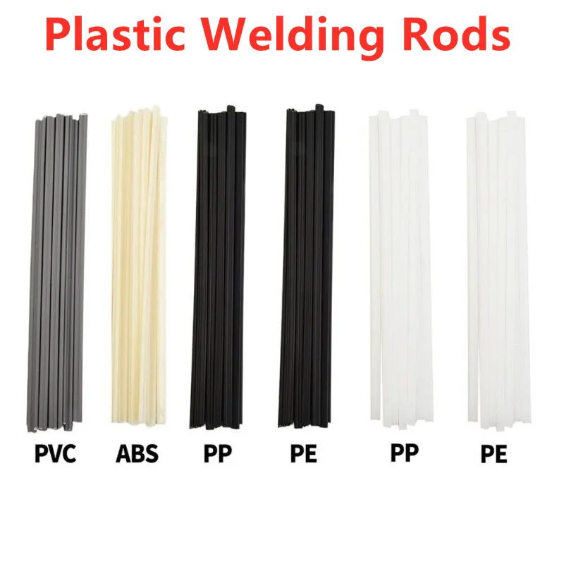 1-5Meters Plastic welding rods Black white ABS/PP/PVC/PE Welding Sticks for Plastic Welder gun Bumper Repair Welding Supplies