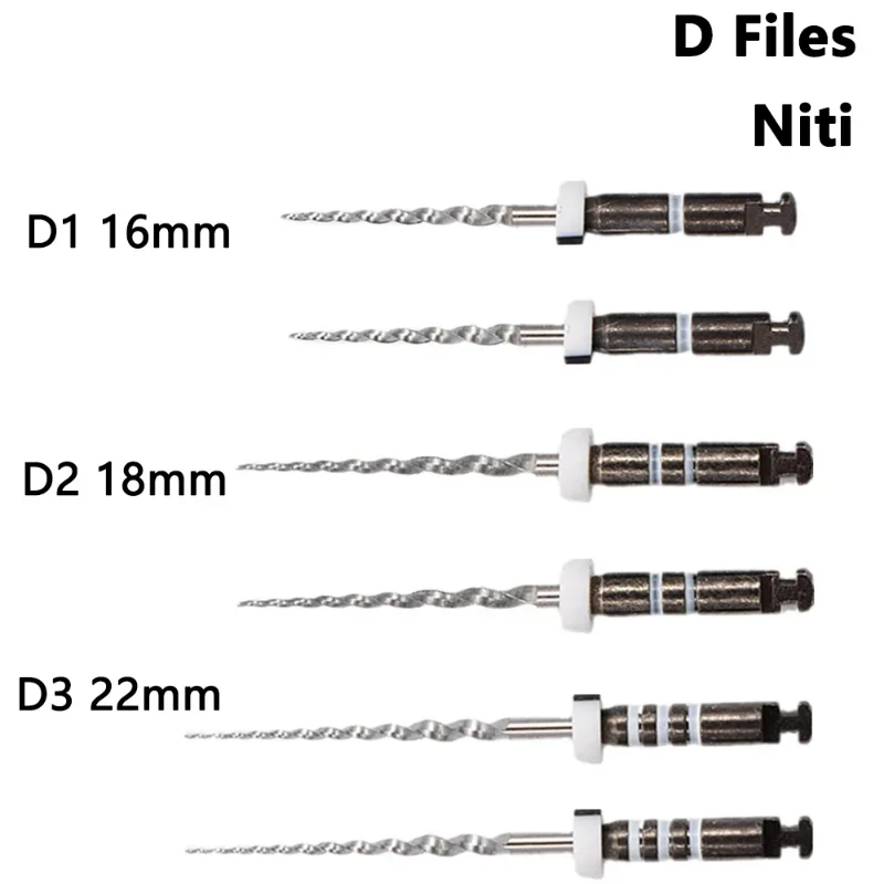 Denspay Deatal D1 D2 D3 Endodontic Retreatment Files Niti Super D Rotary Files For Root Canal Cleaning Teeth Whitening Tool