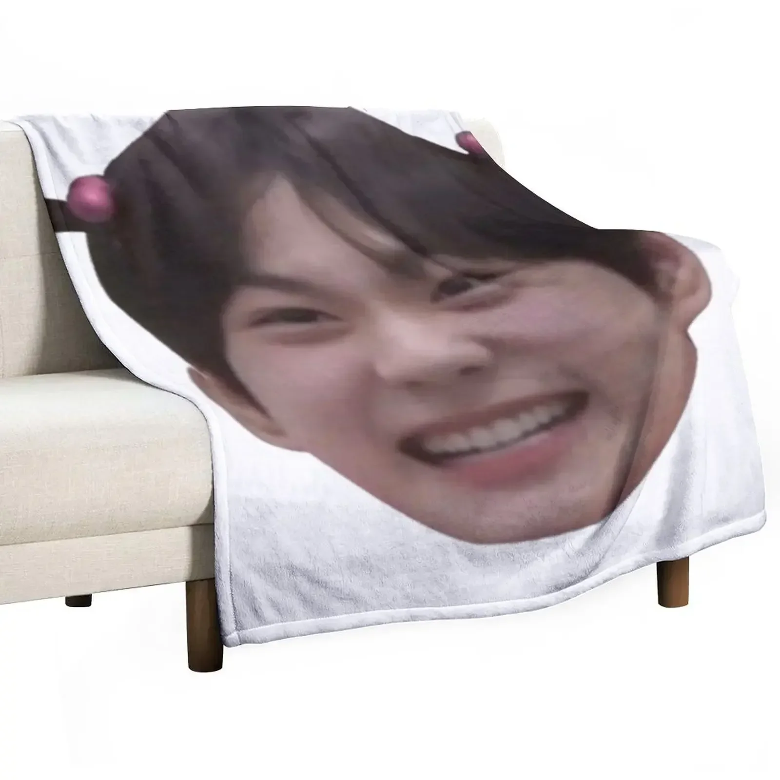 

New Jungwon in pigtails sticker Throw Blanket Luxury Thicken Thin Furrys Blankets