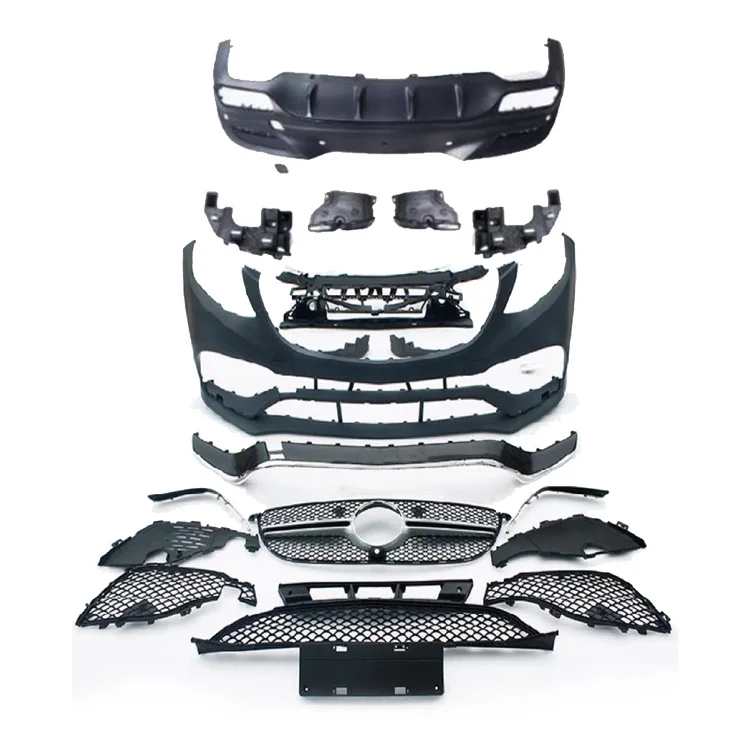 

Damei Auto Parts W166 Upgrade GLE63 Style BodyKit Front Grille Rear Diffuser Bumpers Body Kit For Mercedes Benz GLE 2015-202