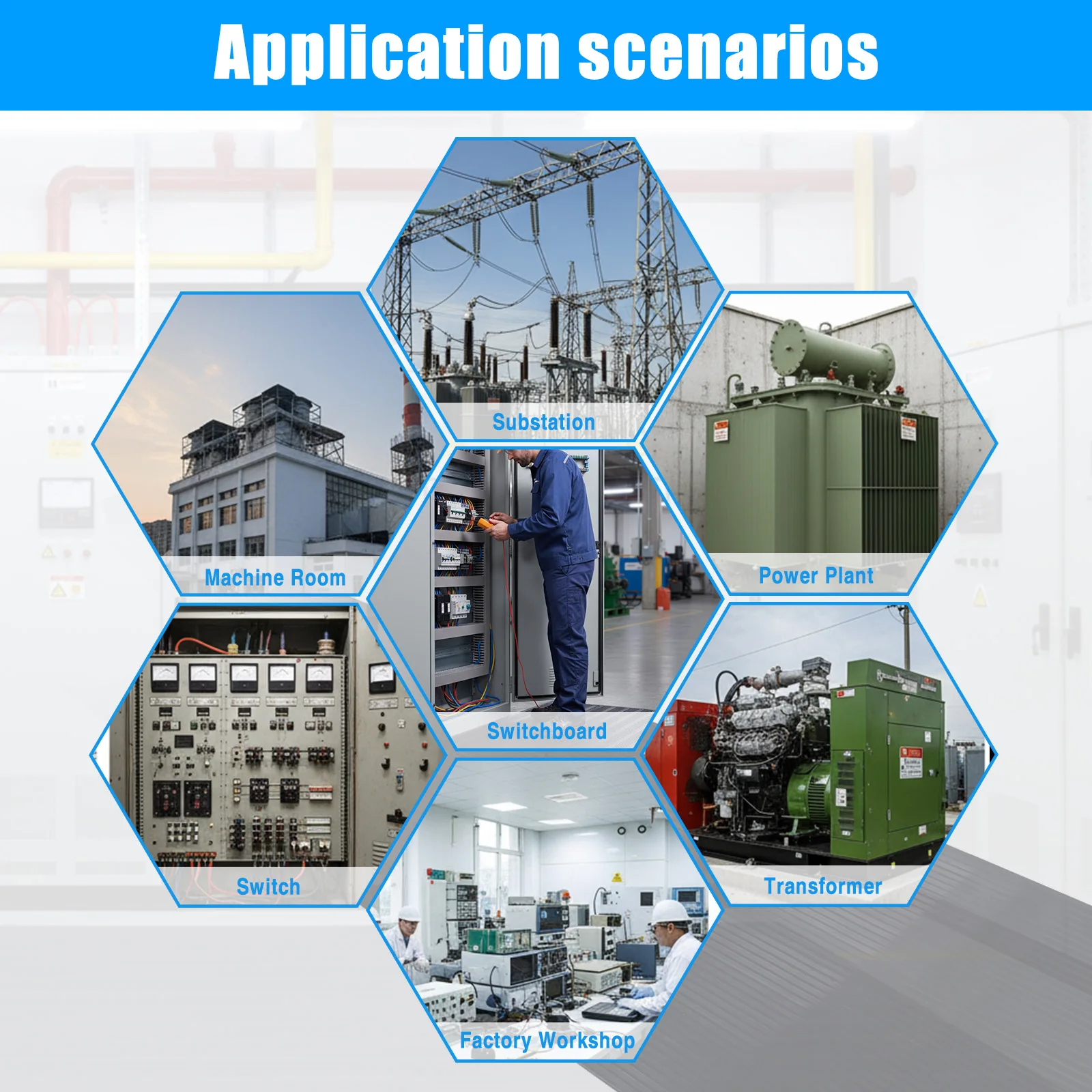 Tapis isolant pour tableau de bord, 16,4 pieds, 10KV, haute tension, résistant à la chaleur, pour espaces de travail commerciaux à domicile