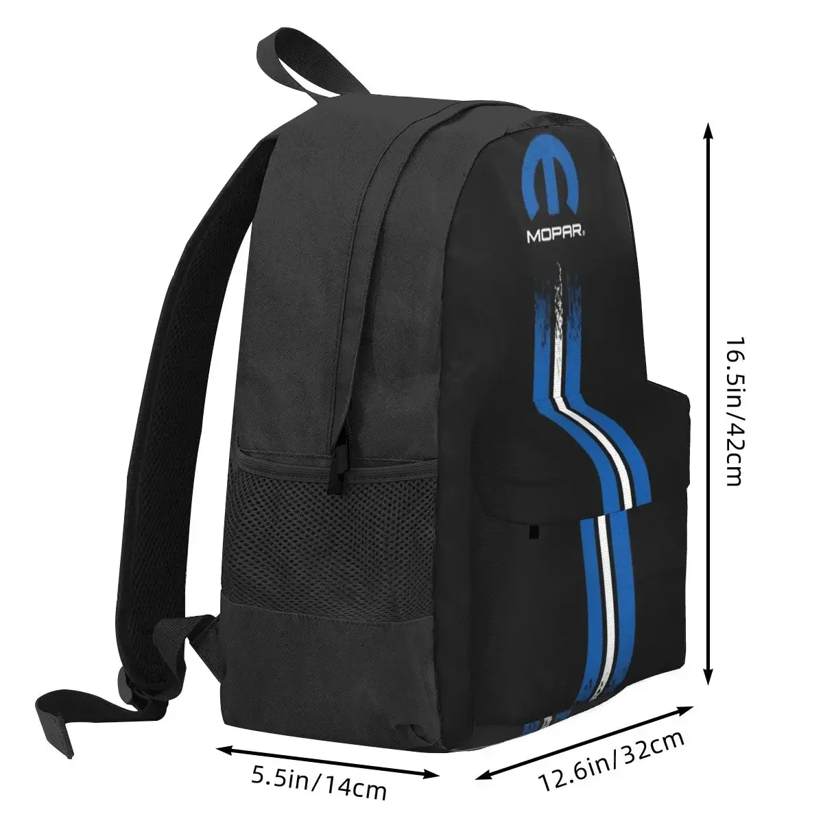 Mopar Merchandise Backpacks Boys Girls Bookbag Students School Bags Cartoon Laptop Rucksack Shoulder Bag Large Capacity