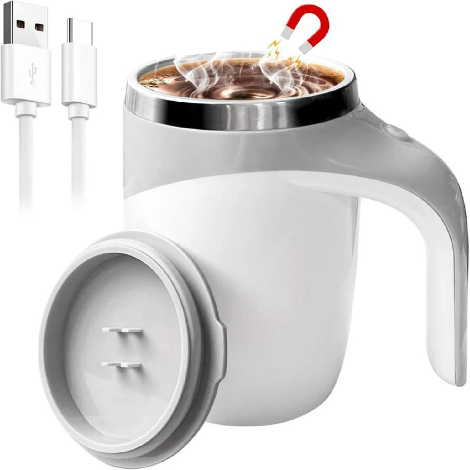 

Convenient Portable Automatic Coffee Juicer Travel Cup - Perfect Mother's Day Gift for the Office - Ideal for Parties - Versatil