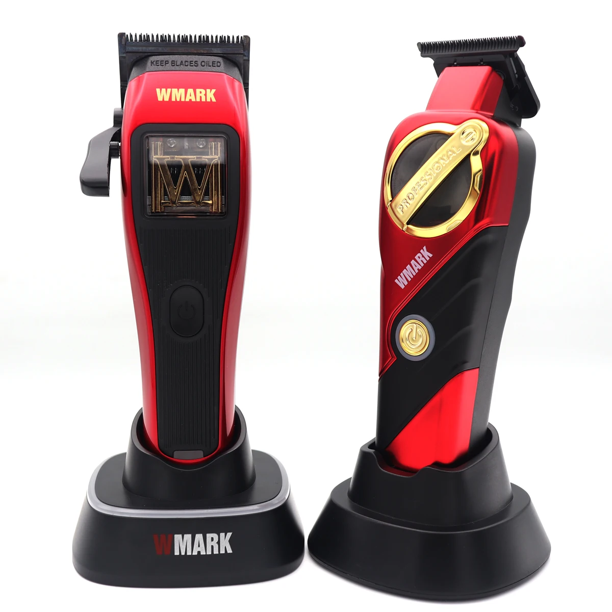 

2024 New Electric Hair Trimmer Kit WMARK NG-X1 NG-9213 Vector Motor HAIR CLIPPER Trimmer, DLC Powder Metallurgy T-style Blade