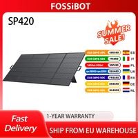 FOSSiBOT SP420 420W Portable Fordable Solar Panel, Wide Compatibility, 23.4% Conversion Efficiency, IP67 Waterproof, MonoCell