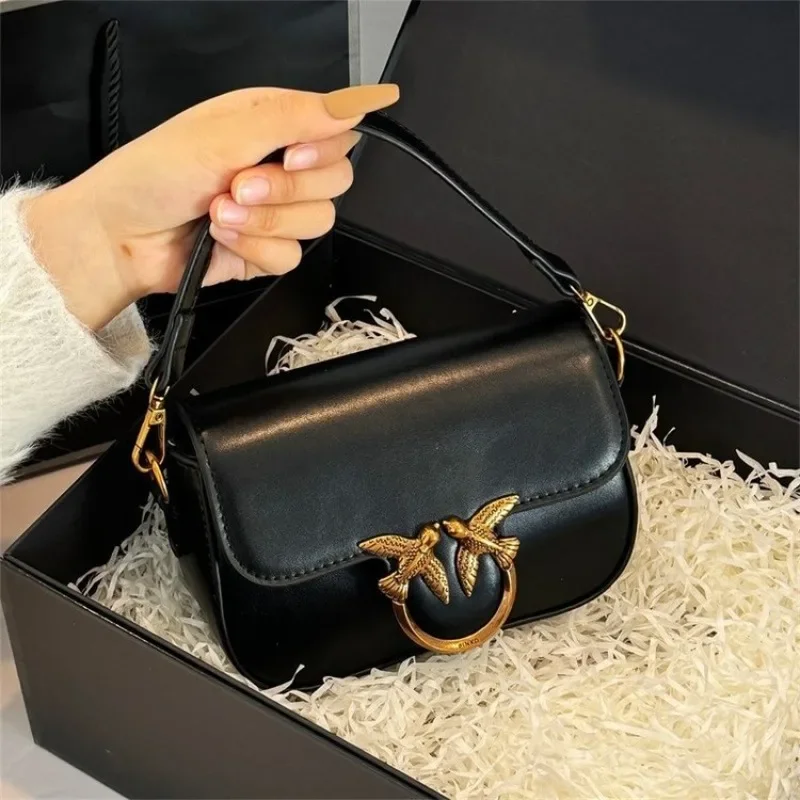 

Wholesale 2025 Women's Swallow Design Tote Bag Elegant Top Handle & Crossbody Small Square Purse Fashion Versatile Handbag