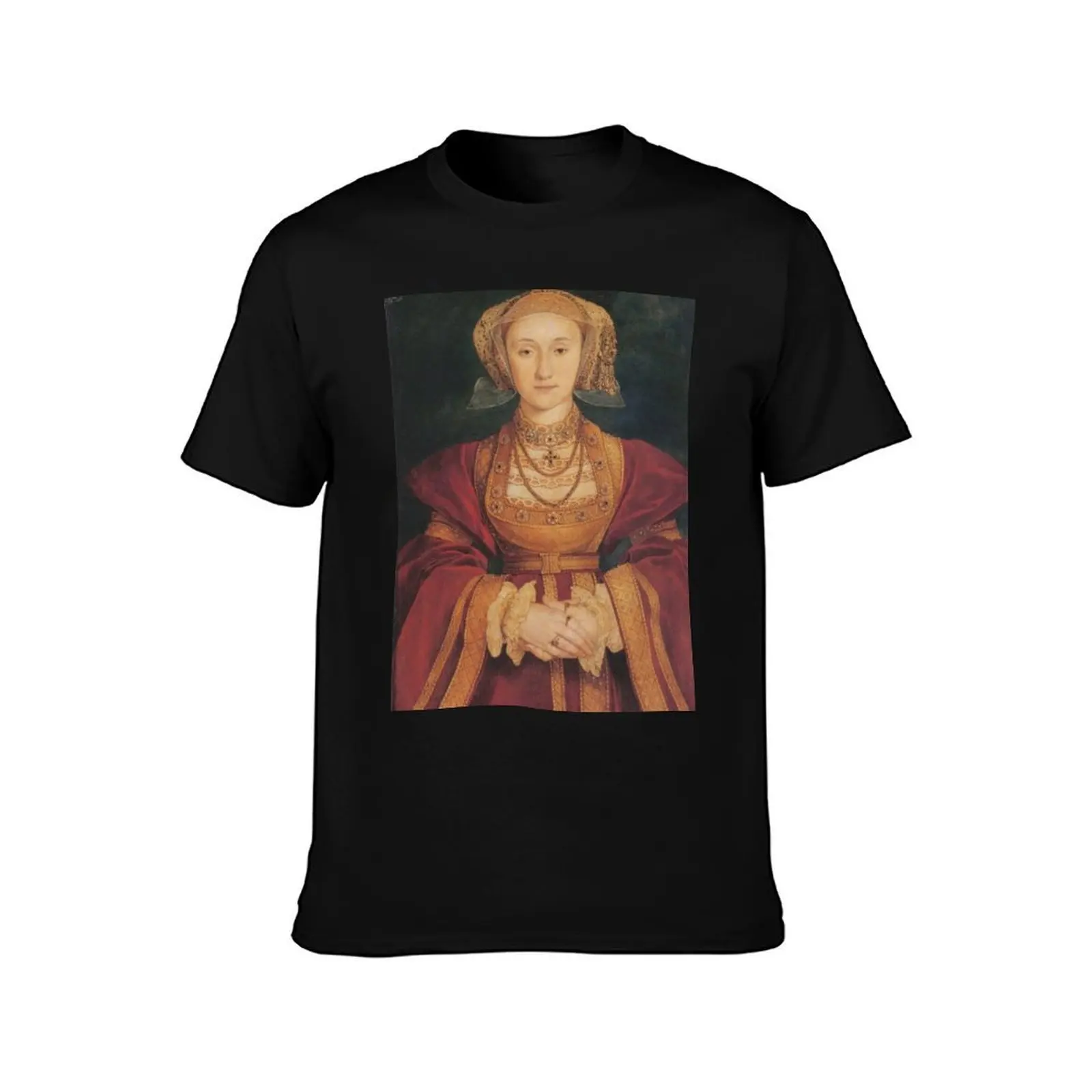 Anne of Cleves T-Shirt Basic Breathable Solid Color T-Shirt